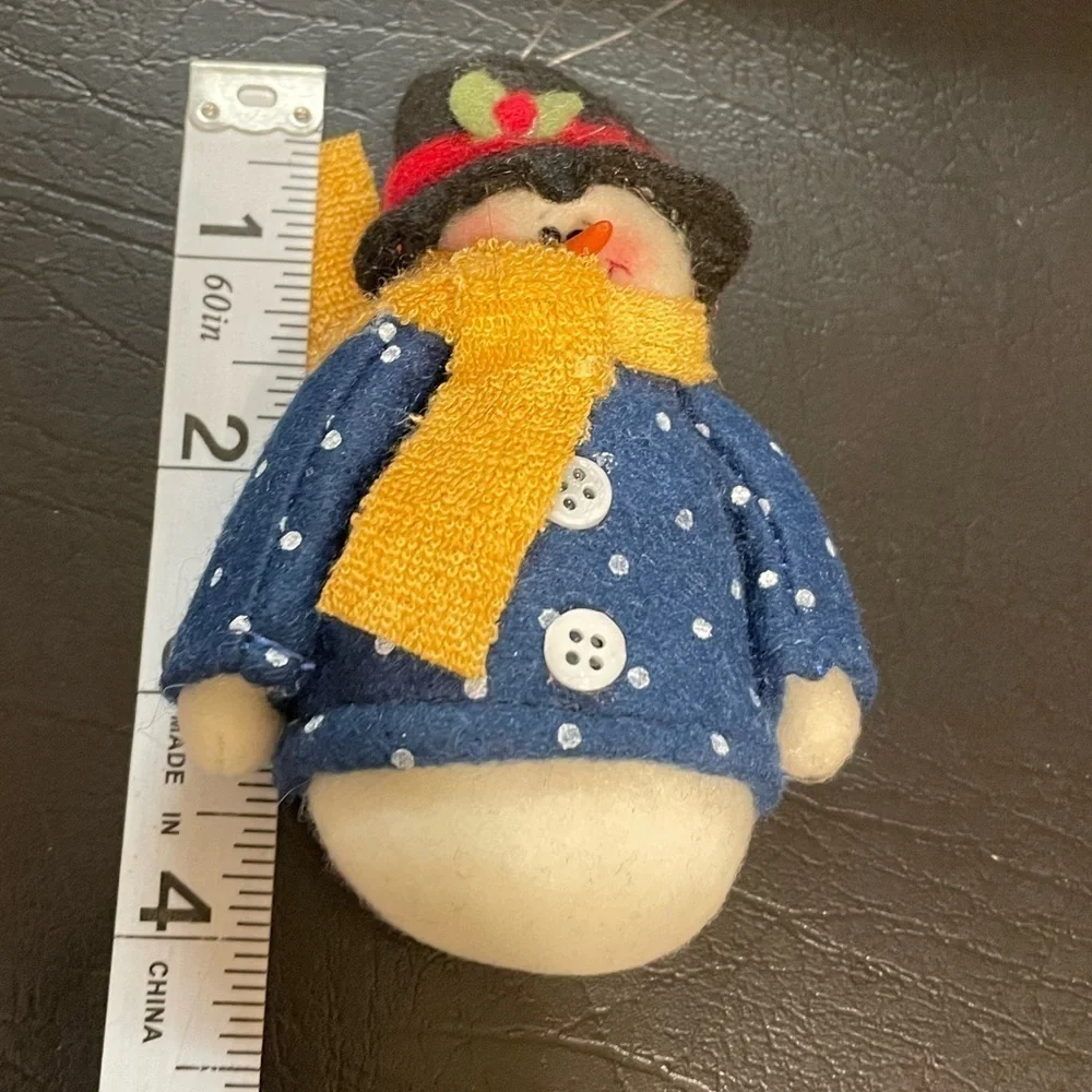 Snowman ornament felt Christmas decoration xmas decor